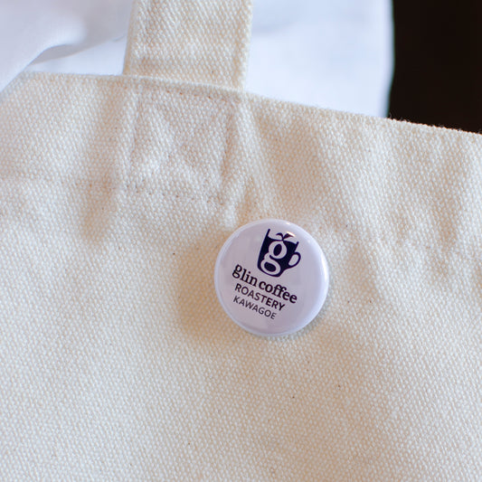 glin coffee オリジナル 缶バッジ - ロゴ