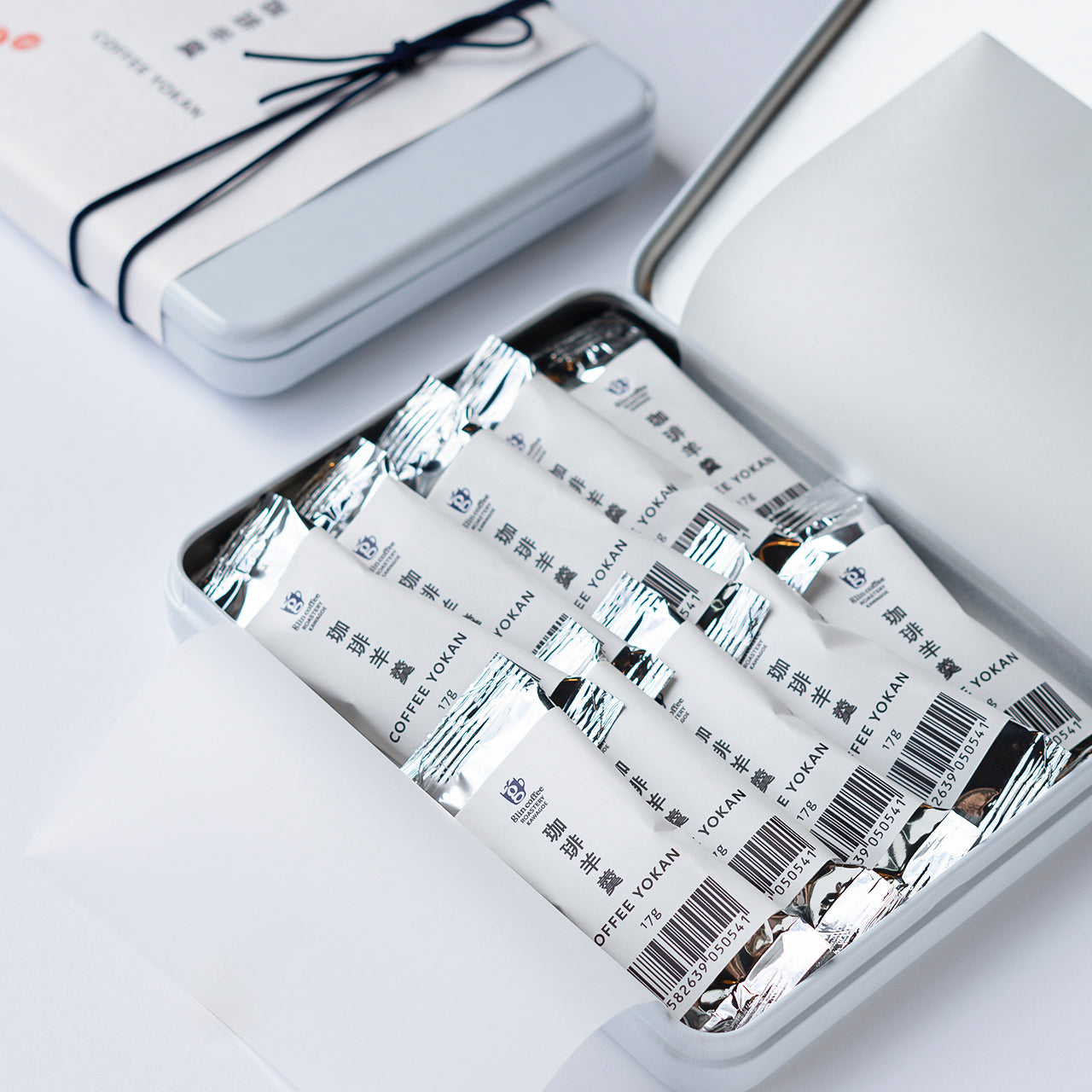 珈琲羊羹10個セット 缶入り