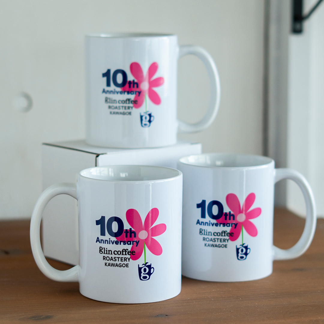 【数量限定】glincoffee10周年記念マグカップ