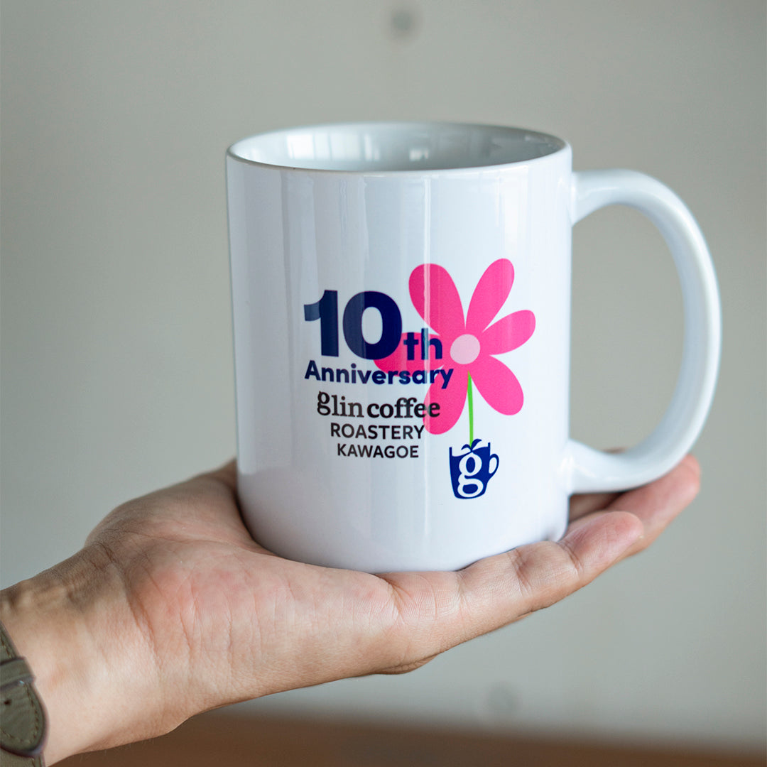 【数量限定】glincoffee10周年記念マグカップ